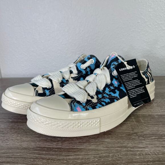 Converse Golf le Fleur Chuck Taylor Blue Camo Low Sneakers Shoes W9.5 M7.5 - Picture 14 of 16